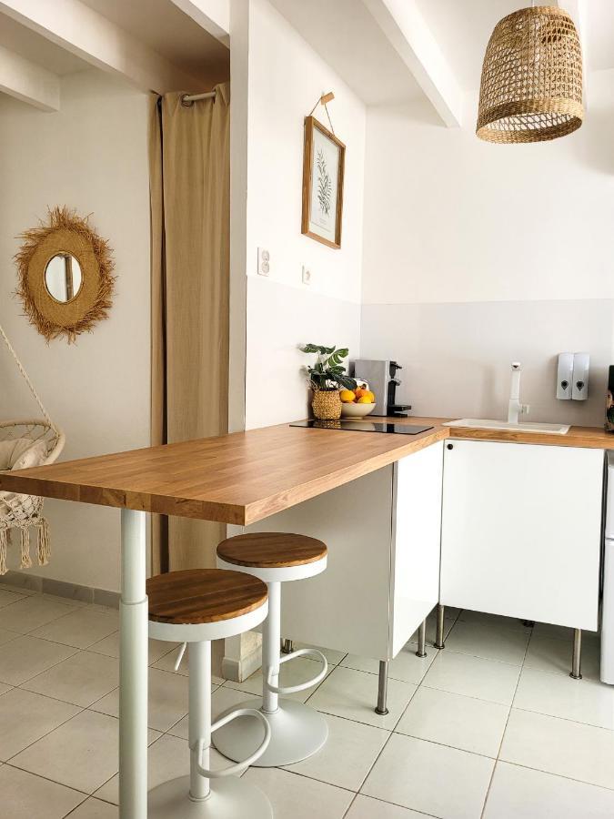 Studio Double Climatise Avec Terrasse - Proche Tram & Centre Montpellier Bagian luar foto